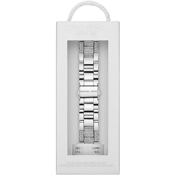 Michael Kors Stainless Steel .Band for Apple Watch, New-in-Box - Picture 1 of 4